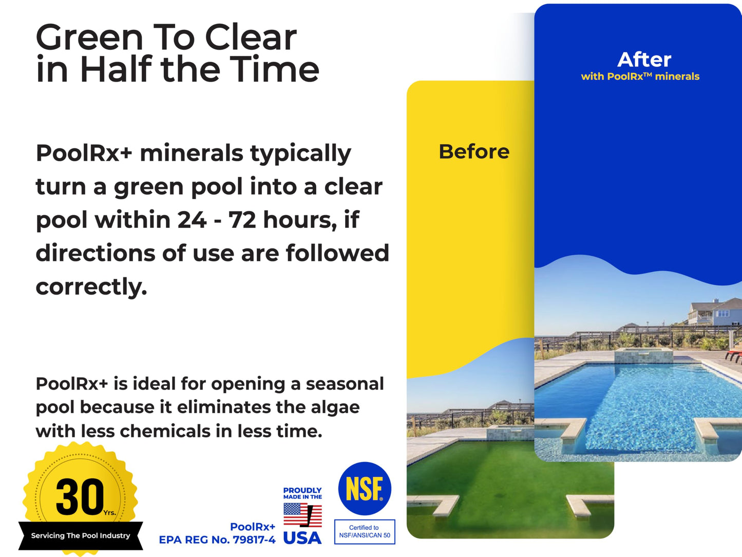 PoolRX+ pool unit 7.5k-20k gallons