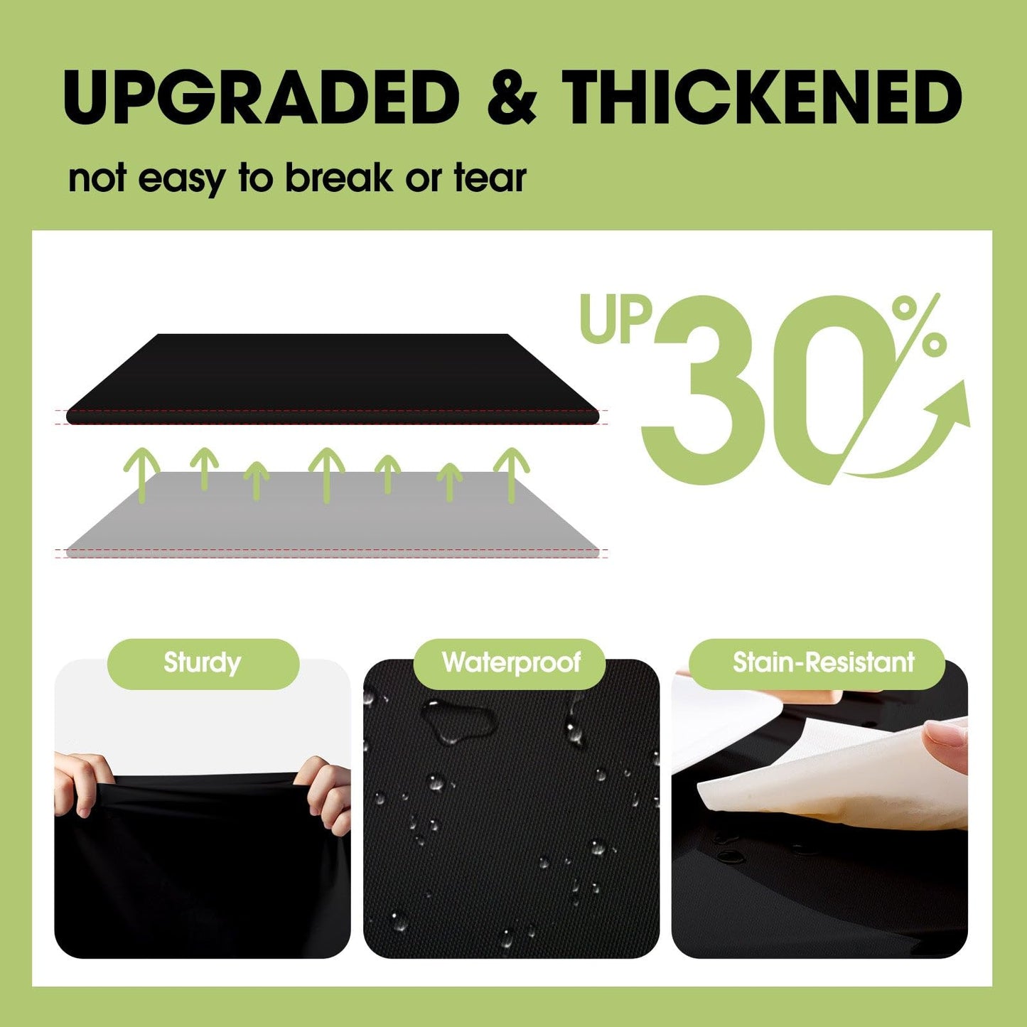 Pureegg Plastic Table Cloth Disposable 10 Pack, 84'' Round Table Cloths, Halloween Party Decorations, Summerween Decor, Halloween Tablecloths, Round, Plastic Cover, Leakproof & Sturdy, Black