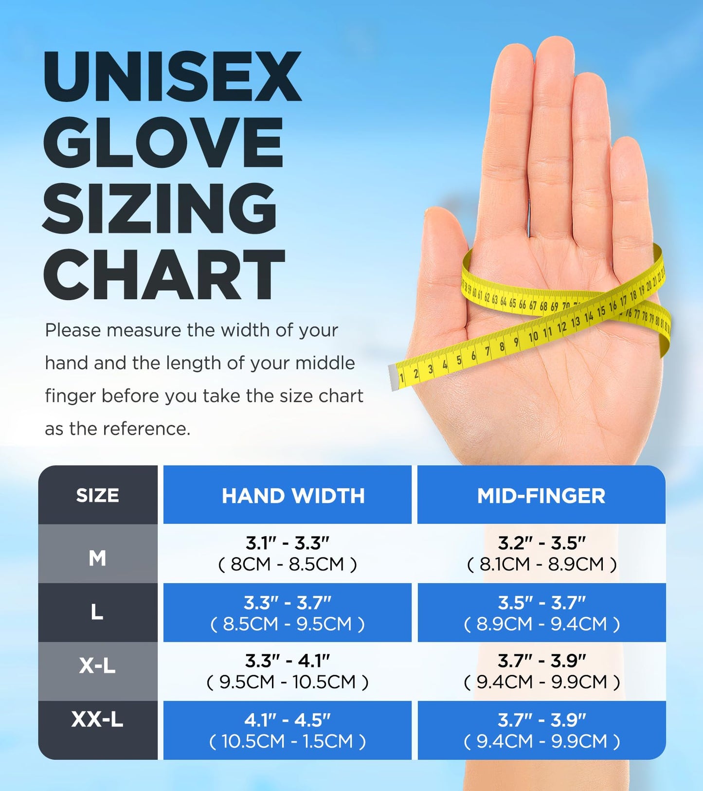 UMEWARM -10℉ Winter Gloves for Cold Weather Made with 3M Insulation, 5-Layer Fabric Snow Ski Gloves Women Men, Windproof & Waterproof Gloves for Men, 10 Touchscreen Fingers Thermal Glove