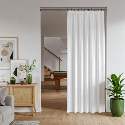 Zipglo Shower Curtain Rod 30 to 64 Inches 2Pack, Spring Tension Curtain Rod Black Tension Rods Spring Rods Expandable for Window, Wardrobe, Doorway, Kitchen