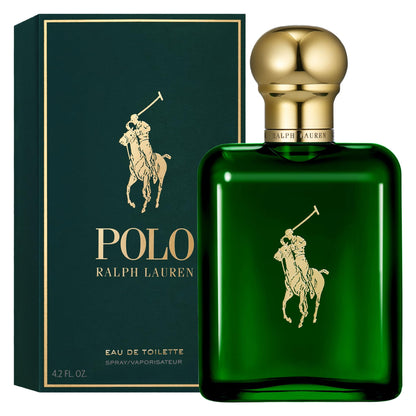 Ralph Lauren - Polo - Eau de Toilette - Men's Cologne - Woody & Spicy - with Pine, Patchouli, Leather, and Tobacco - Medium Intensity - 4.2 Fl Oz