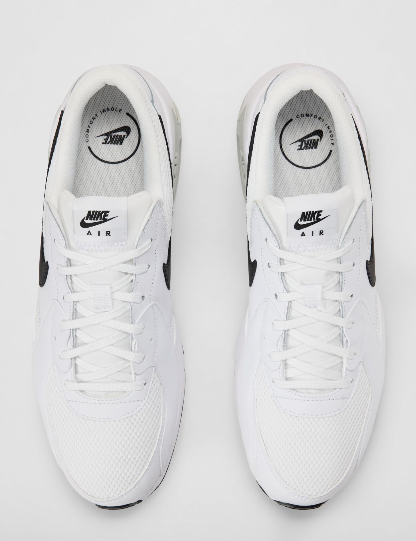 Nike Men's Air Max Excee Shoes, White/Black-Pure Platinum, 10.5