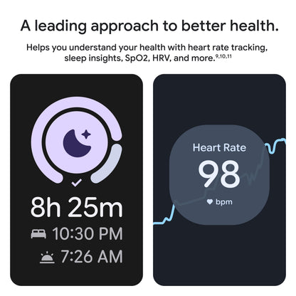 Google Pixel Watch 4 (41mm) - Android Smartwatch with Heart Rate and Sleep Tracking - 30-Hour Battery - Fitness Tracking - Google AI - Polished Silver Aluminum Case - Porcelain Active Band - Wi-Fi