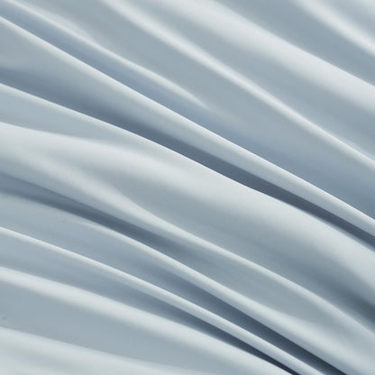 Cozy Bliss Cooling Comforter Queen Size, Cooling Blankets for Hot Sleepers and Night Sweats, Blue Summer Comforter for Queen Size Bed, Breathable Soft Lightweight Silk Smooth