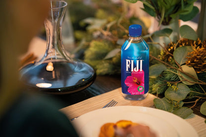FIJI Natural Artesian Bottled Water 500mL / 16.9 Fl Ounce (Pack of 24) - 100% Natural Electrolytes