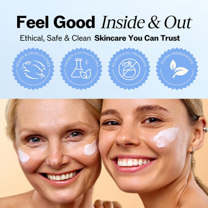 LilyAna Naturals Anti Aging Retinol Face Cream for Women – Wrinkle & Neck Cream for Firming, Retinol Moisturizer for Face with Hyaluronic Acid, Hydrating Night Cream for Fine Lines, Collagen Boost