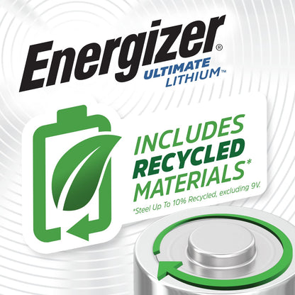 Energizer AA Batteries, Ultimate Lithium Double A Battery, 24 Count