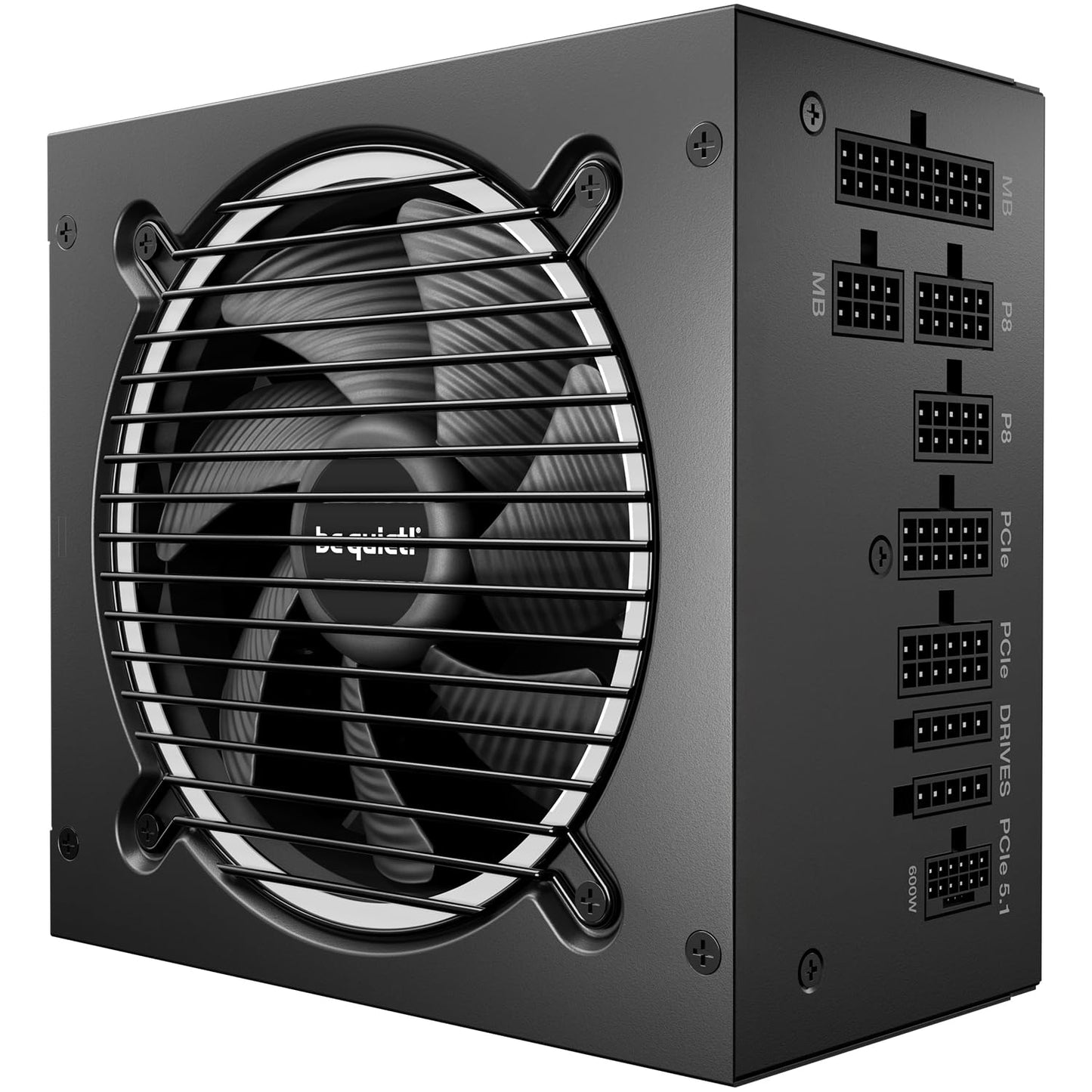 be quiet! Pure Power 13 M 1000W Power Supply, 80 Plus® Gold Certification, ATX 3.1 PSU, Support for PCIe 5.1 GPUs, semi-Passive 120mm be quiet! Fan, LLC Technology, Single Rail, for Overclocked GPUs
