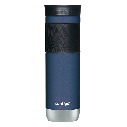 Contigo Byron Insulated Stainless Steel Travel Mug with Leak-Proof Lid, 24oz, Reusable Coffee Cup or Water Bottle, BPA-Free, Long-lasting ThermoLock Insulation, Midnight Berry