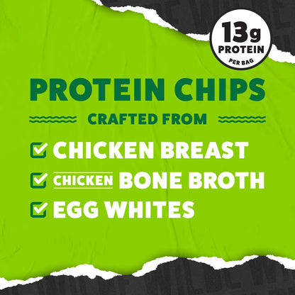 WILDE Protein Chips Variety Pack, High Protein Snacks for Adults, Keto Chips, Gluten Free, Low Carb Snack Box Made with Real Ingredients 1.34oz Bags, Pack of 12