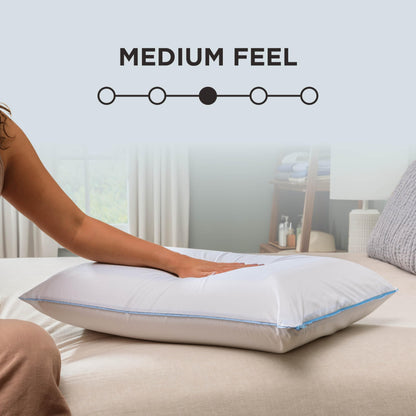 Tempur-Pedic TEMPUR-Cloud Dual Cooling Pillow, King (Pack of 1), White