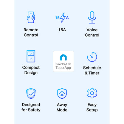 TP-Link Tapo Smart Plug Mini 15A, Smart Home Wi-Fi Plug, Super Easy Setup, Compatible with Alexa & Google Home, No Hub Required, UL Certified, 2.4G WiFi Only, White, Tapo P105(4-Pack)