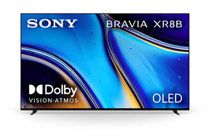 Sony 65 Inch OLED 4K Ultra HD TV BRAVIA XR8B Smart Google TV with Dolby Vision HDR and Exclusive Features for PlayStation® 5 (K-65XR8B), 2025 Model