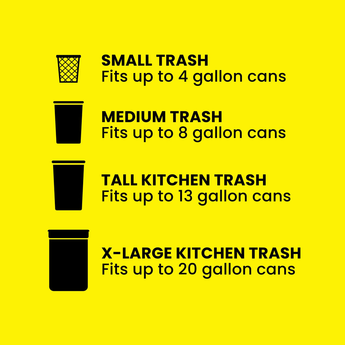 Glad ForceFlex Tall Kitchen Trash Bags, 13 Gal, Gain Original with Febreze, 110 Ct (Pack May Vary)