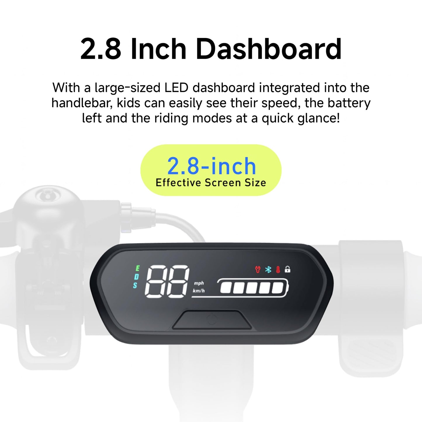 Segway Ninebot eKickScooter C2 Pro w/9.3 mi Max Operating Range & 12.4 mph Max Speed, Kids Electric Scooter Designed for Teens Ages 9+, UL-2272 Certified