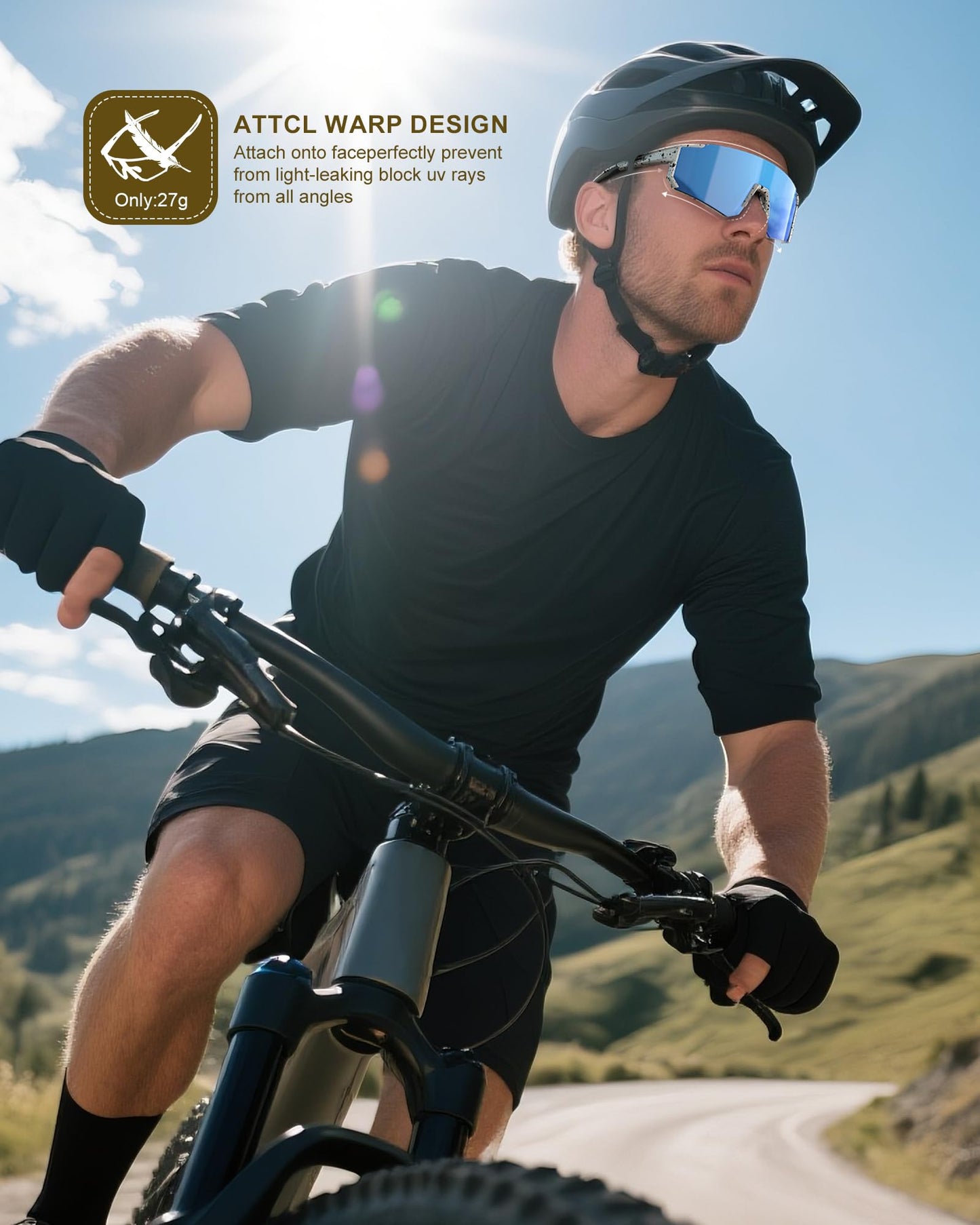 OUKEMAX Polarized Sport Sunglasses-Men-Women Running-Sunglasses: Cycling Sun Glasses UV Protection Driving Fishing 3packs