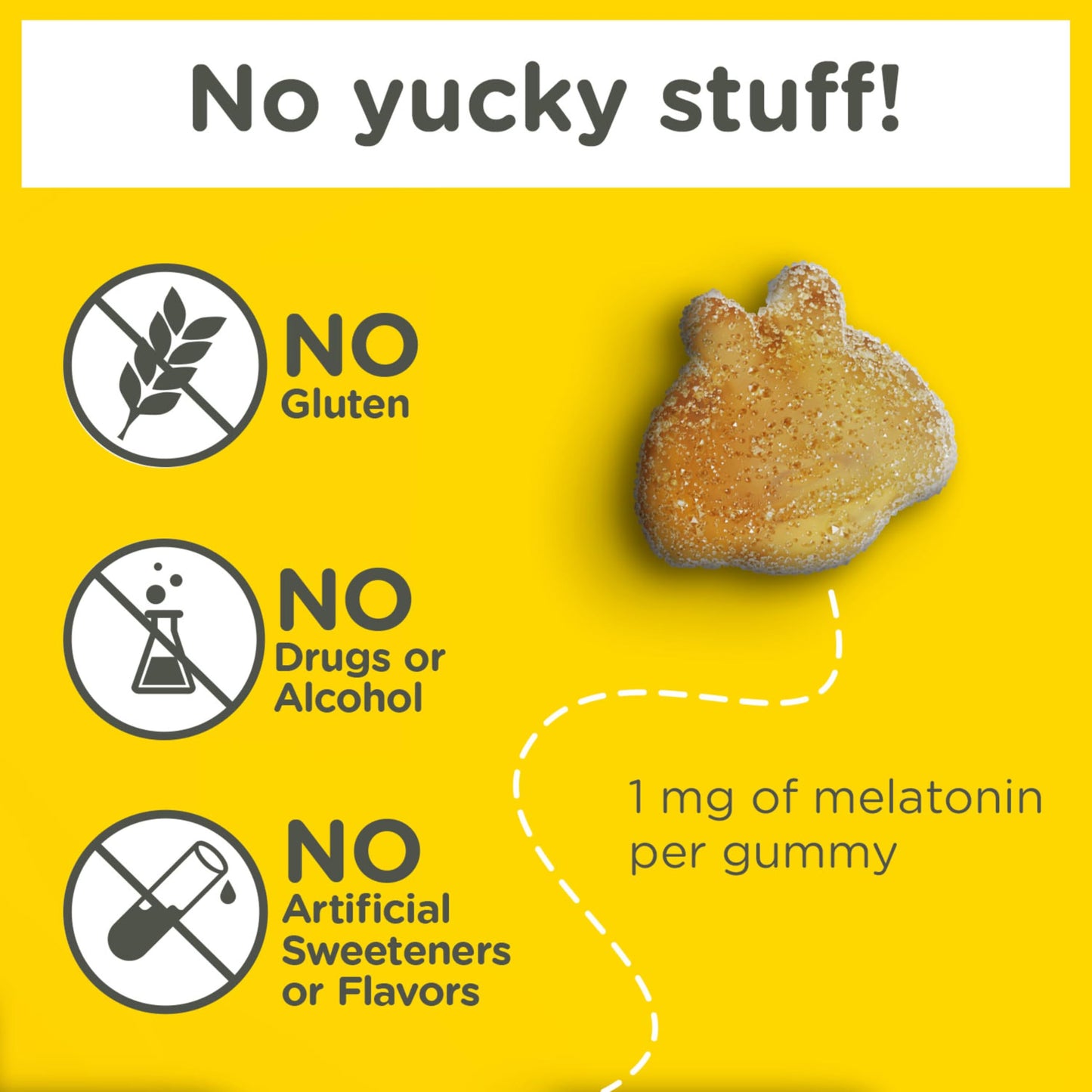 Zarbee's Children's Sleep Gummies with Melatonin, Non-Habit Forming Children's Sleep Gummies Work with Natural Sleep Cycles to Promote Peaceful Sleep, Drug-Free, Natural Strawberry, 60 ct