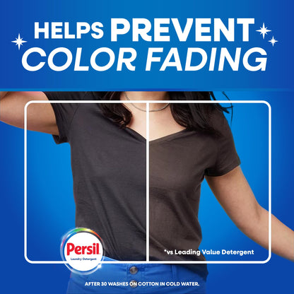 Persil Original Everyday Clean, Liquid Laundry Detergent, High Efficiency (HE), Deep Stain Removal, Ultra Concentrated, 82.5 fl oz, 110 Loads