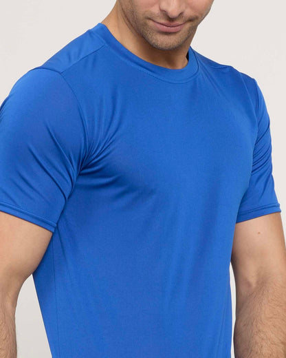 5 Pack Men’s Active Quick Dri Dry Fit Crew Neck T Shirts Athletic Running Gym Workout Short Sleeve Tee Tops Camisas para Hombres Summer