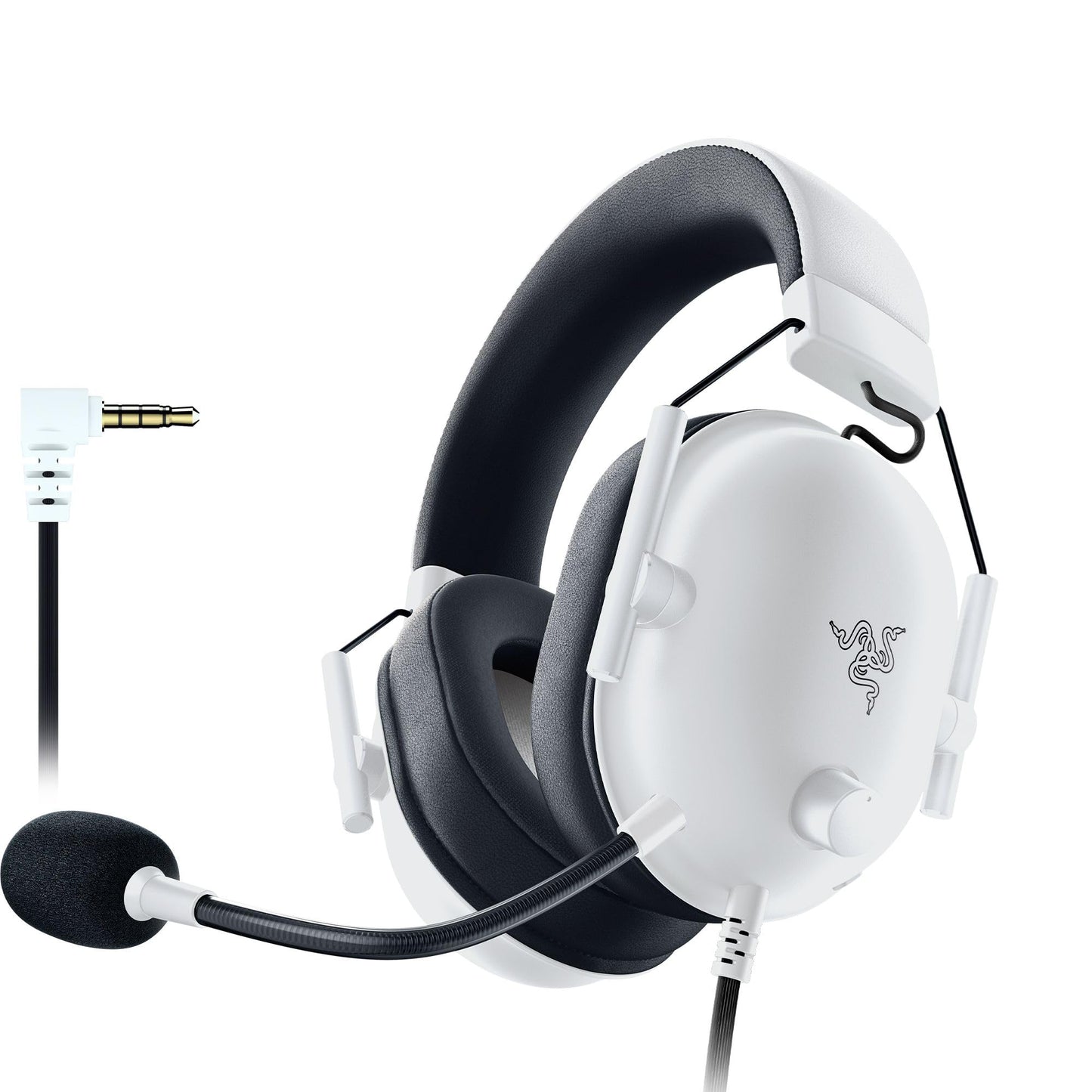 Razer BlackShark V2 X Xbox Gaming Headset: 50mm Drivers - Cardioid Mic - Lightweight - Comfortable Noise Isolating Earcups - for Xbox Series X, Series S, PS5, PC, Switch via 3.5mm Audio Jack - White