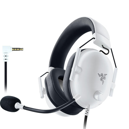 Razer BlackShark V2 X Xbox Gaming Headset: 50mm Drivers - Cardioid Mic - Lightweight - Comfortable Noise Isolating Earcups - for Xbox Series X, Series S, PS5, PC, Switch via 3.5mm Audio Jack - White