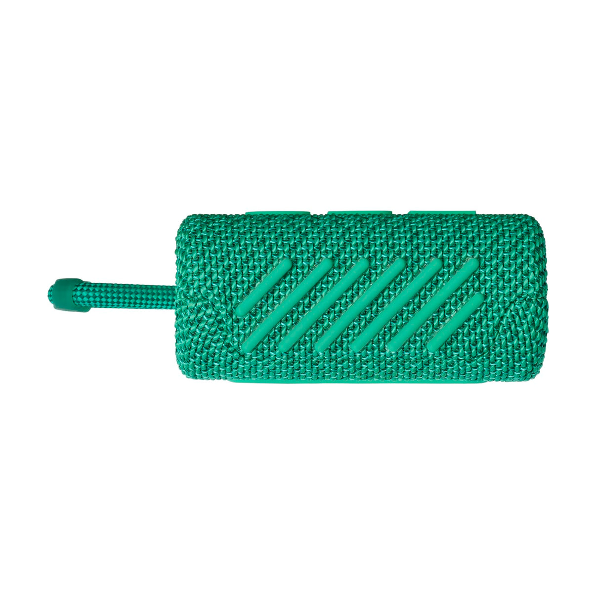 JBL Go 3 Eco - Portable Mini Bluetooth Speaker, big audio and punchy bass, IP67 waterproof and dustproof, 5 hours of playtime, Made in part with recycled materials (Eco Green)