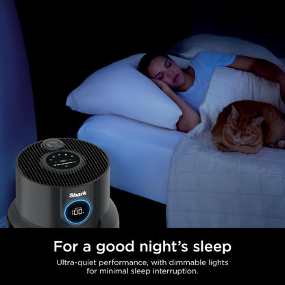 Shark Air Purifiers for Home Large Room with NeverChange Air Filter, 5 Year HEPA Filter, Covers 650 Sq. ft, Odor Neutralizer and Clean Sense Technology, Removes 99.98% of Dust & Allergens, HP152