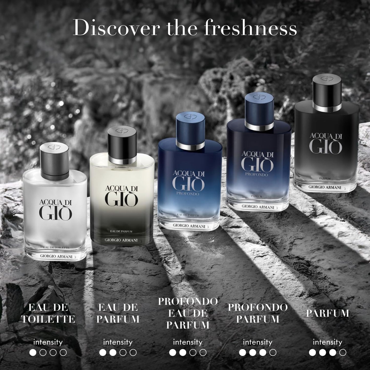 Armani beauty - Acqua di Gio - Eau de Toilette - Cologne for Men - Long Lasting Fragrance with Bergamot notes, Jasmine, White Musks, Patchouli & Cedarwood – 1.6 Fl Oz