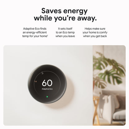 Google Nest Learning Thermostat (4th gen) + Nest Temperature Sensor (2nd gen) - Silver