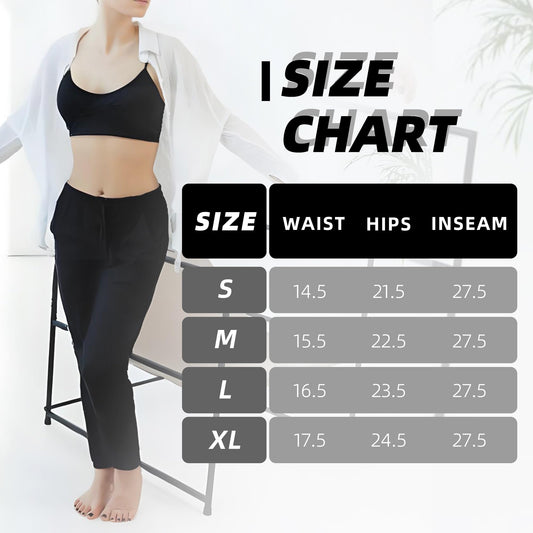 Stanpetix Joggers for Women with Pockets - Black Sports Pants Sweatpants for Running Exercise (Black,XL)