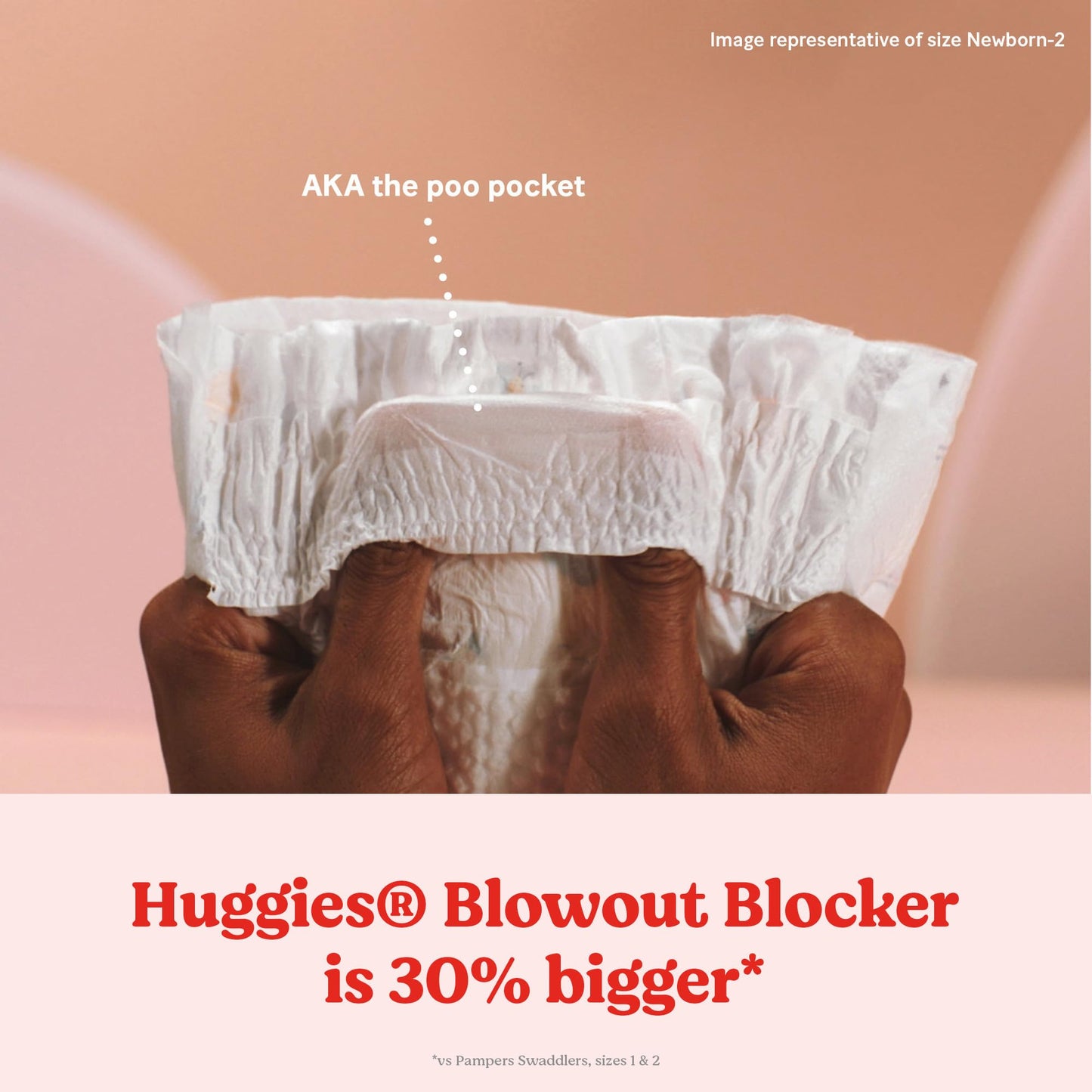 Huggies Newborn Diapers, Little Snugglers Newborn Diapers, Size Newborn (up to 10 lbs), 144 Count