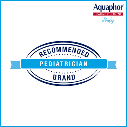 Aquaphor Baby Healing Ointment, Advanced Therapy for Chapped Cheeks and Diaper Rash, 3 oz. Tube (Pack of 3)
