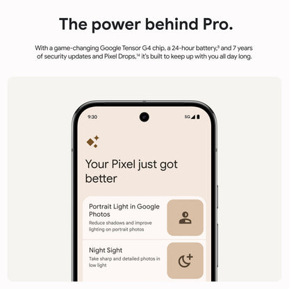 Google Pixel 9 Pro XL - Unlocked Android Smartphone with Gemini, Triple Rear Camera System, 24-Hour Battery, and 6.8" Super Actua Display - Obsidian - 256 GB