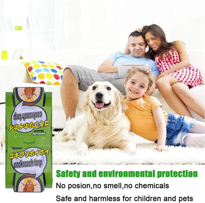 Roach Trap (20Pack) -Cockroach Traps Indoor with Bait,Roach Motel -Child hild & Pet Friendly