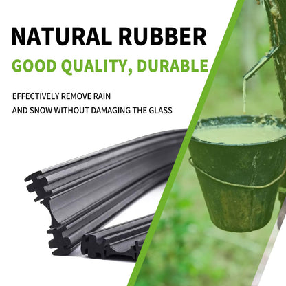 OEM QUALITY 22" + 22" PARRATI Premium All-Season Windshield Wiper Blades (Set of 2)