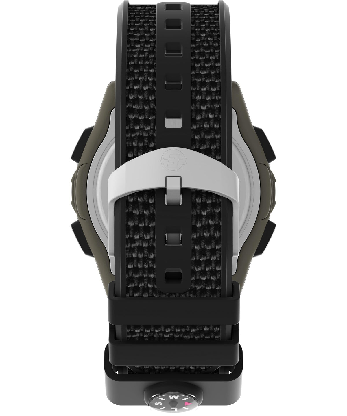Timex Men's Expedition 41mm Watch - Black Strap Digital Dial Green Case