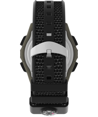 Timex Men's Expedition 41mm Watch - Black Strap Digital Dial Green Case