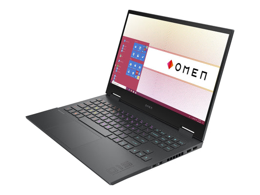 HP OMEN - 15.6" Gaming Laptop - AMD Ryzen 7 - 16GB Memory - NVIDIA GeForce RTX 3060 - 512GB SSD - Mica Silver