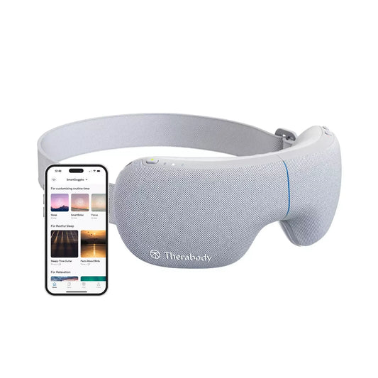 Theragun Therabody SmartGoggles Bluetooth Heated Massaging Device for Sleep, Focus, and Stress