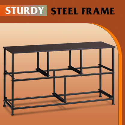 WLIVE Dresser for Bedroom with 5 Drawers, Wide Chest of Drawers, Fabric Dresser, Storage Organizer Unit with Fabric Bins for Closet, Living Room, Hallway, Dark Grey