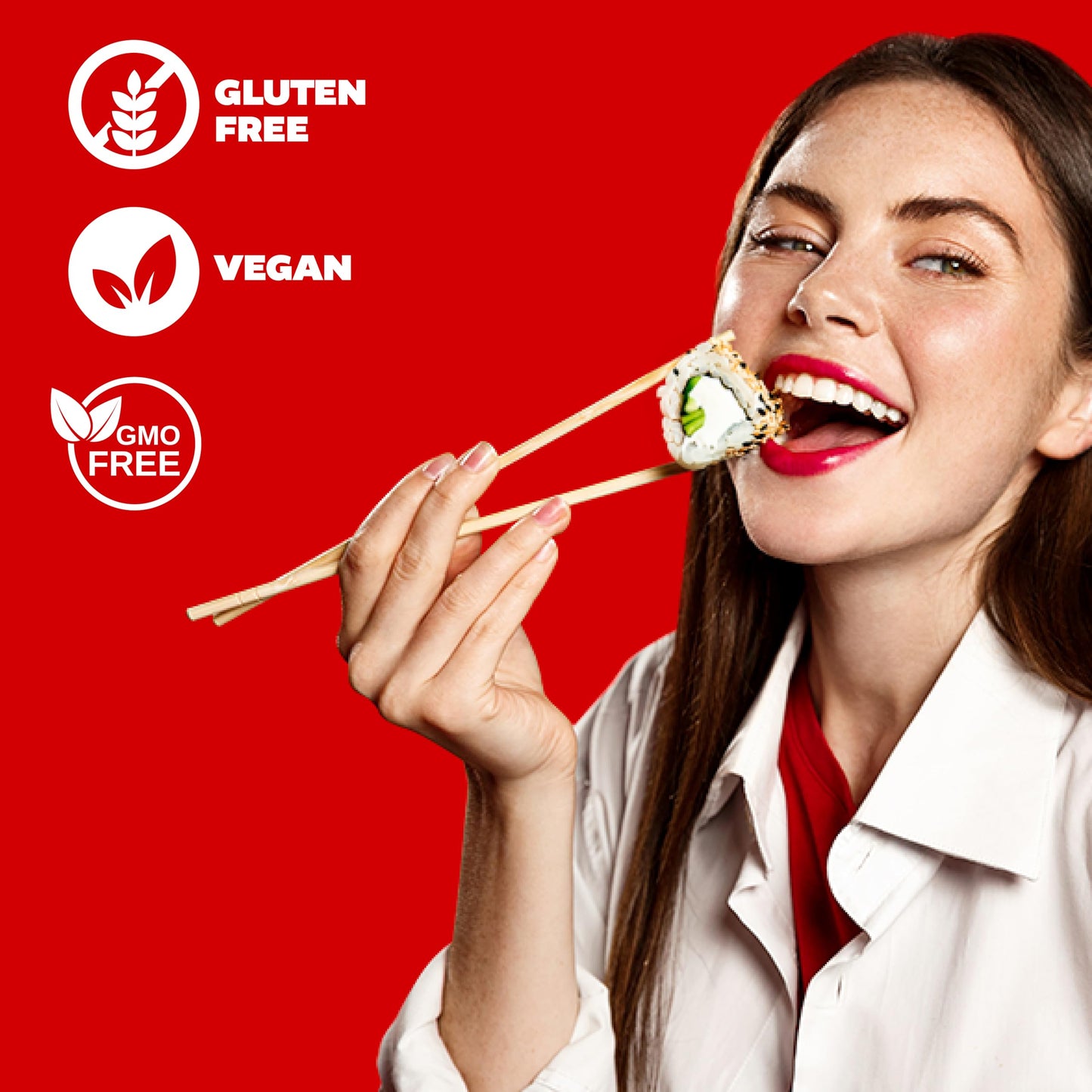 IRIS Instant White Rice (10 Pack), Ultra Premium Japanese Short Grain Sushi Sticky Rice, Microwave for 80 seconds (1.2 Minutes), Gluten Free Vegan, Grown Polished and Packed in Japan