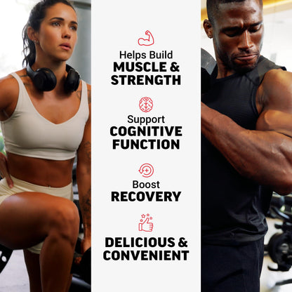 Force Factor Creatine Gummies, Creatine Monohydrate for Muscle Gain, More Strength, and Faster Recovery, Clinically Studied Creatine 5g Dose, Mixed Berry, 30 Servings
