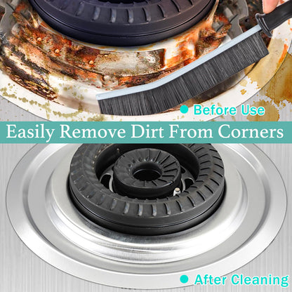 Crevice Cleaning Brush, Hard Bristle Brush for Cleaning, Multifunctional Gap Cleaning Brush Tool, Household Cleaning Tools for Kitchen, Bathroom, Toilet, Sink, Bathtub (5PCS)