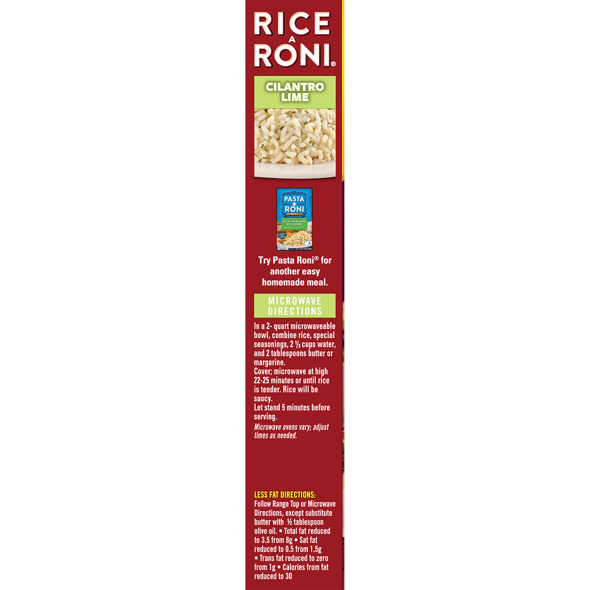 Rice-A-Roni Cilantro Lime, 5.6oz,12 Count