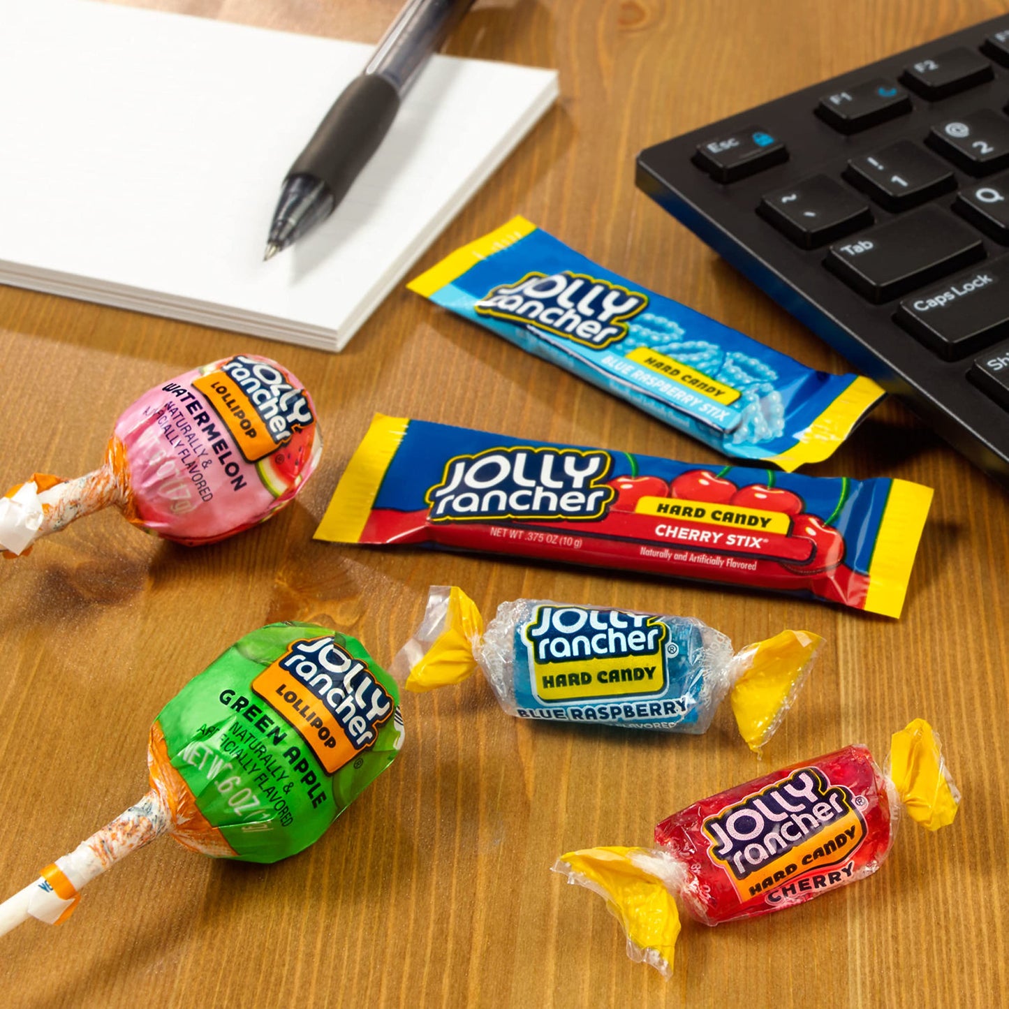 JOLLY RANCHER Assorted Fruit Flavored Candy Bulk Bag, 42.01 oz