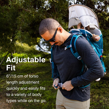 Osprey Poco SLT Lightweight Child Carrier Backpack, Deep Peyto
