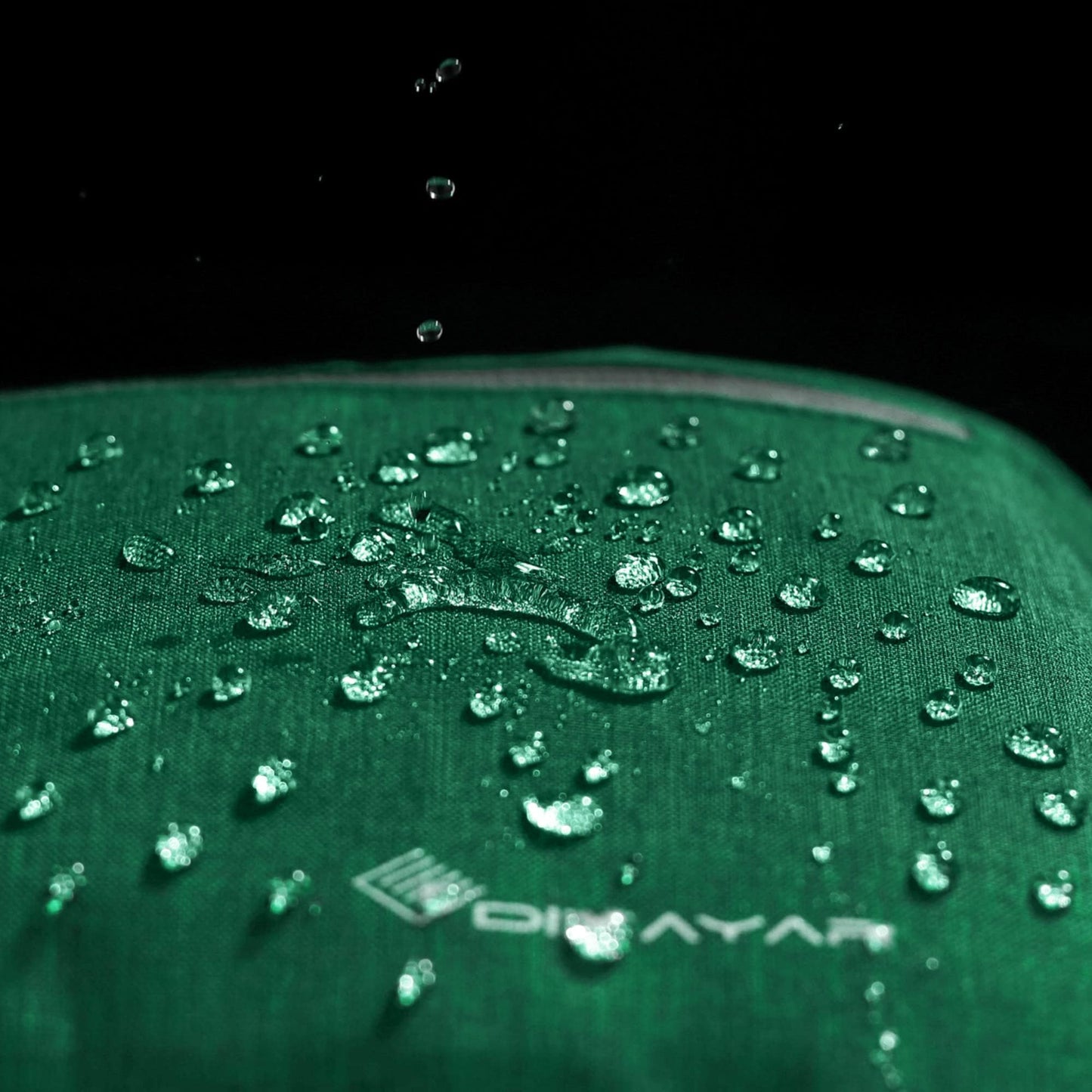 Dimayar 65L Travel Duffle Bag for Men Women - Foldable Duffel Bag with Shoes Compartment - Overnight Bags Waterproof & Tear Resistant(Forest Green)