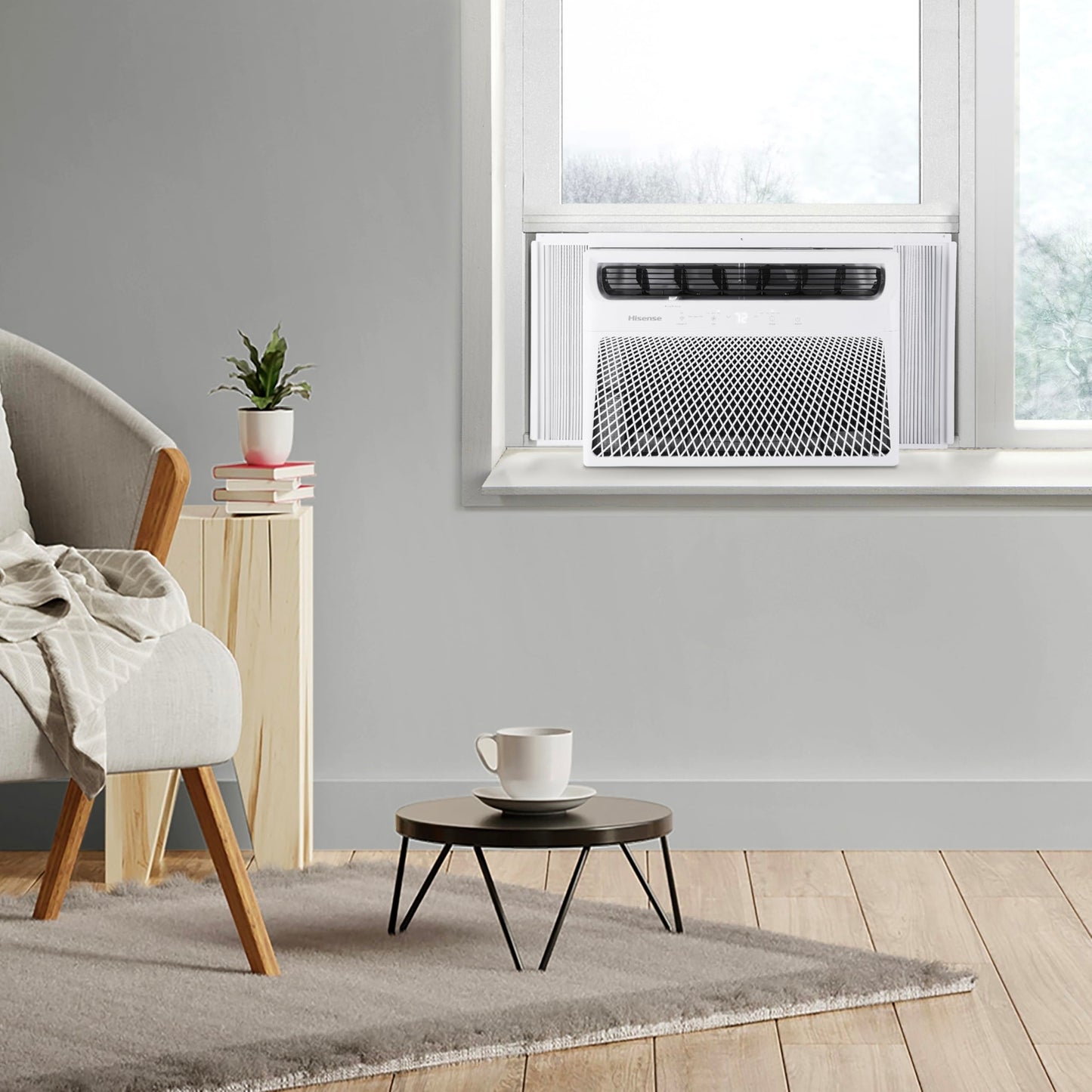 Hisense WC10W25A Window Air Conditioner, 10,000 BTU, White
