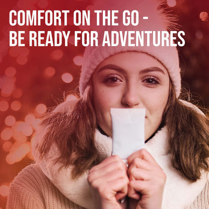 Hand Warmers - Long-Lasting, Safe, Natural, Odorless Air-Activated Warmers - Up to 10 Hours of Heat - 5 Pairs