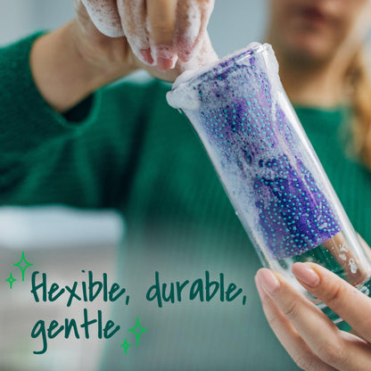 Scotch-Brite Odor Resist Non-Scratch Scrub Sponge, Dishwasher-Safe Kitchen Sponges that Resist Bacterial Odors, Multipurpose Dish Sponge for Gentle Cleaning, 6 Dish Sponges